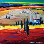 Maya Green After the Rain painting